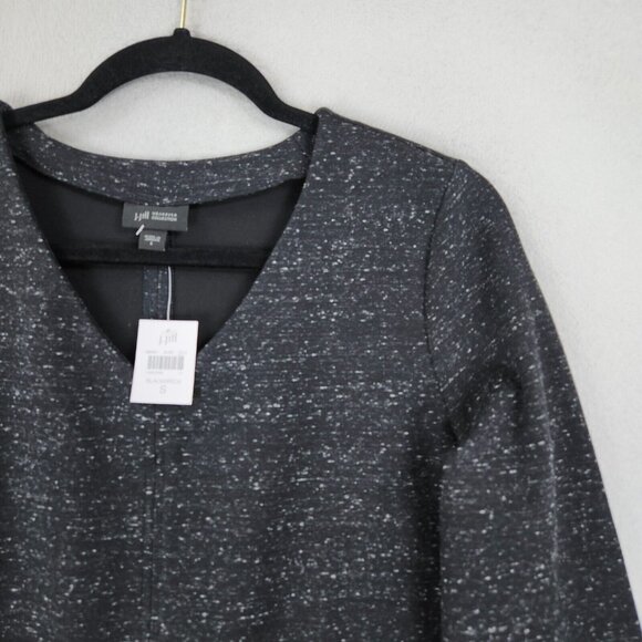 J Jill Shirt Womens Small Gray Long Sleeve Pullover V Neck Wearever Tunic NEW - Picture 2 of 10